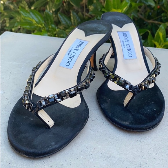 Jimmy Choo black sandals - Picture 3 of 6